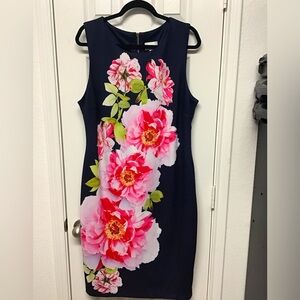Size 16 Navy floral dress